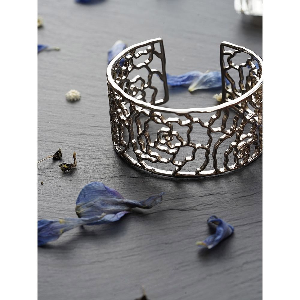 Hollow Rose Vintage Bracelet-Copper
