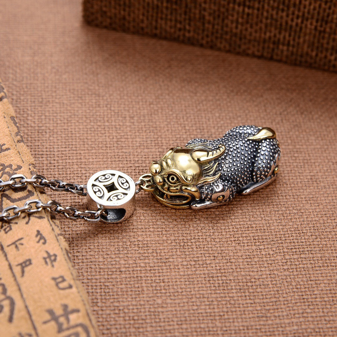 Men's Xiupi Thai Silver Pendant - Sterling Silver