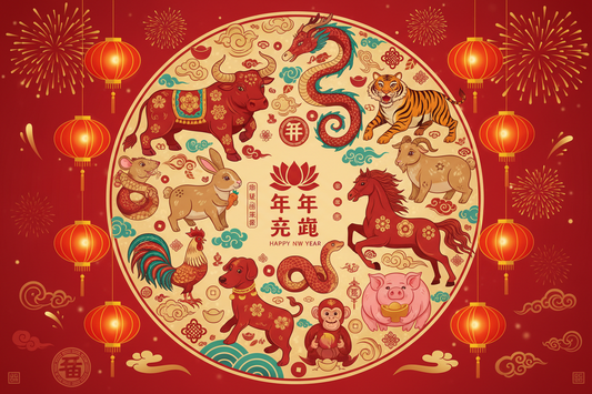 what are the 12 symbols of the chinese new year