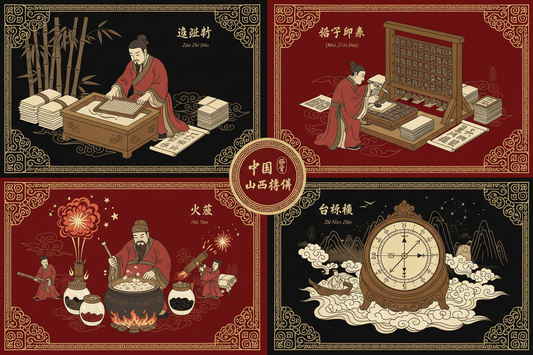 what are the 4 great inventions of ancient china？