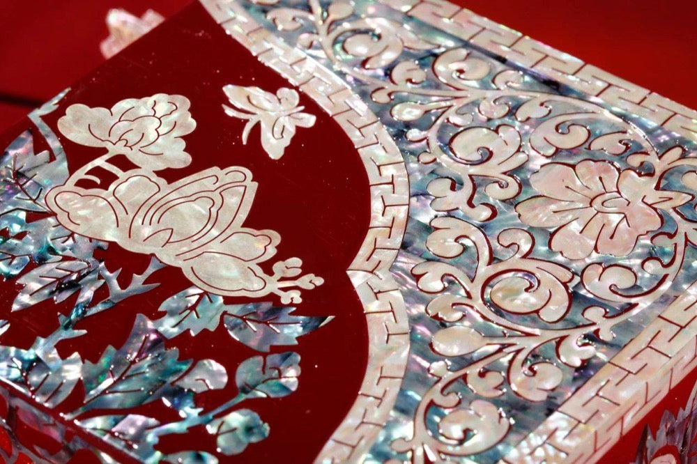 Chinese Lacquer Inlay:Luo Dian craft – Chinese showcase