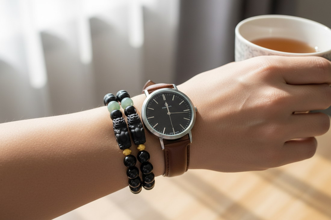 can i wear pixiu bracelet with watch