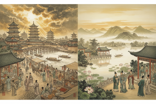 why was there a north and south song dynasty？