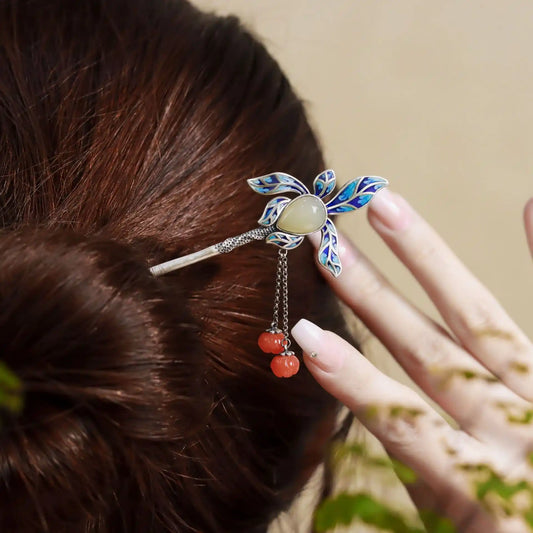 How to Use Chinese Hairpins for Long Hair？