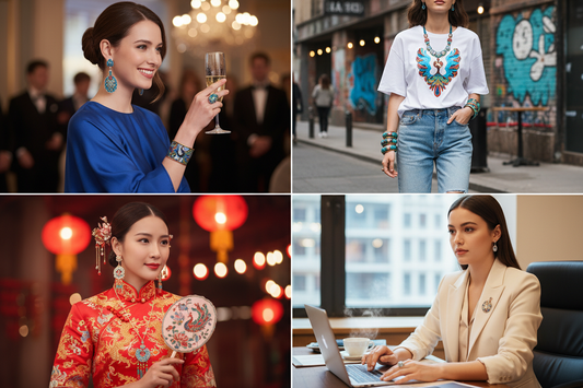 when to wear chinese enamel jewelry