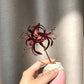 Handmade Chinese Chanhua Red Spider Lily Hairpin – Traditional Silk Thread Hanfu Hair Accessory for Women