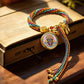 999 Silver Tibetan Thangka Bracelet – Wealth, Protection & Good Luck Feng Shui Amulet