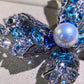 Butterfly Pearl Brooch | Natural Freshwater Pearl 10–11mm Elegant White Jewelry Pin