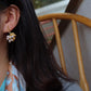 Natural Freshwater Pearl Earrings-Sterling Silver