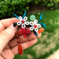 Handmade Chinese Chanhua Beaded Flower Tassel Hairpin – Traditional Silk Thread Hanfu Hair Accessory for Women