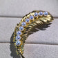 Feather Pearl Brooch | Natural Freshwater Pearl 4–5mm Elegant White Jewelry Pin