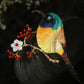 Oriole Bird Suzhou Embroidery brooch
