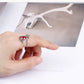 Vintage Fox Ring with Garnet – Adjustable 925 Sterling Silver Statement Ring