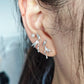 New Chinese Style Bamboo Stud Earrings – Minimalist 925 Silver Nature Inspired Jewelry