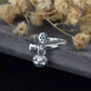 lotus seed tassel lotus ring-925 sterling silver