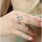 Handcrafted Magnolia Blossom Ring in 925 Sterling Silver  Hetian Jade – Vintage Chinese Cloisonné Enamel Adjustable Ring