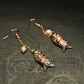 Handcrafted Goldfish Tassel Earrings – Elegant Chinese Style Dangle Earrings for Women