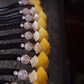 Handcrafted Velvet Flower Ginkgo Leaf Hairpin - Elegant Chinese Hair Accessory for Women