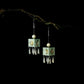 New Chinese Style Blue Lantern Drop Earrings – Hanfu & Qipao Elegant Jewelry