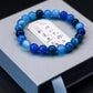 Blue Agate Crystal Bracelet – Enhance Communication & Soothe the Mind Naturally
