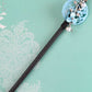 Branch Flower 2 Pearl Hairpin - Wood