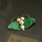 Butterfly Dance Jade Shadow Brooch – New Chinese Style Faux Jade Pearl Butterfly Pin