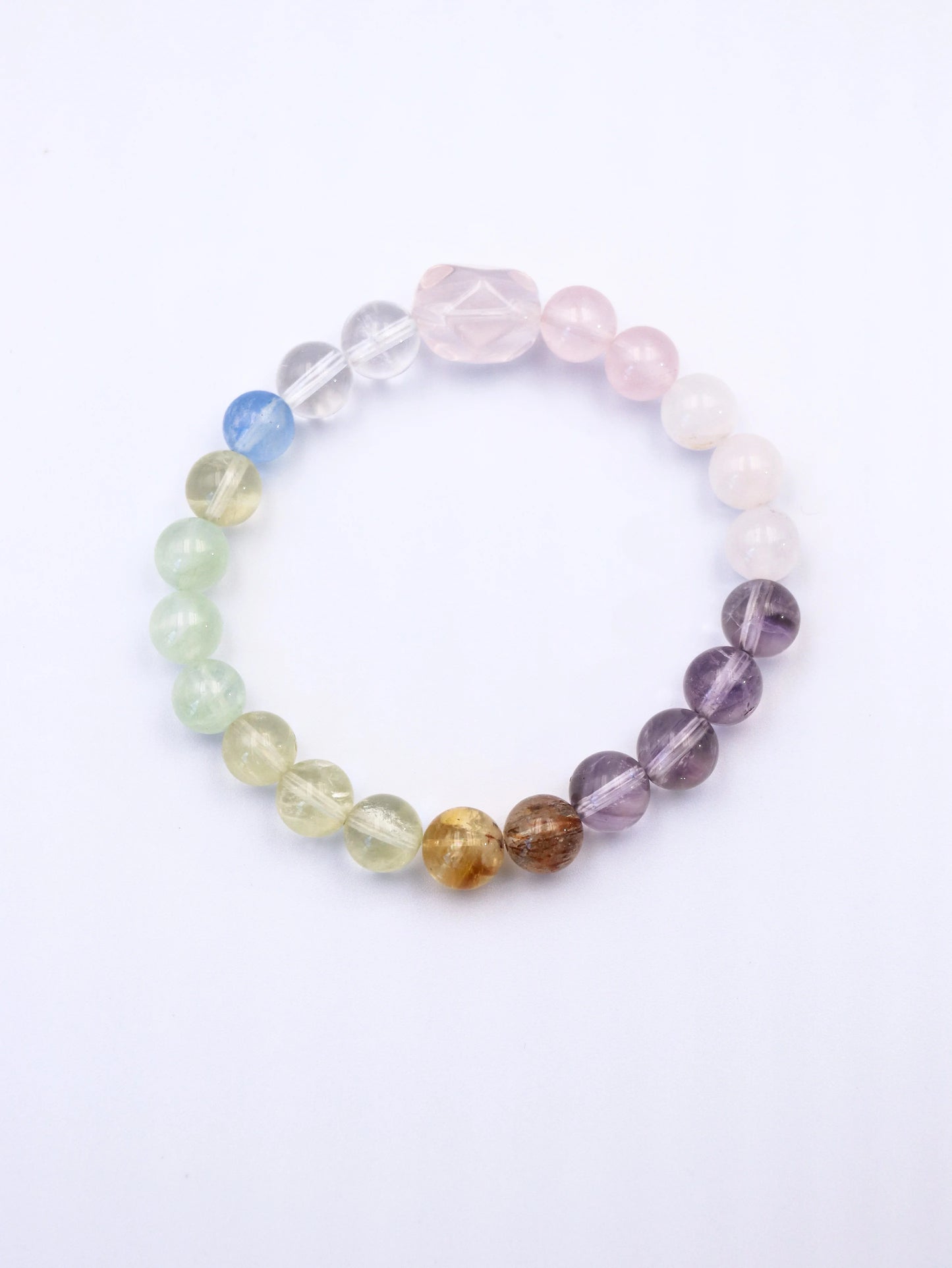 Candy Crystal Bracelet – Five Elements Energy Healing for Balance & Vitality