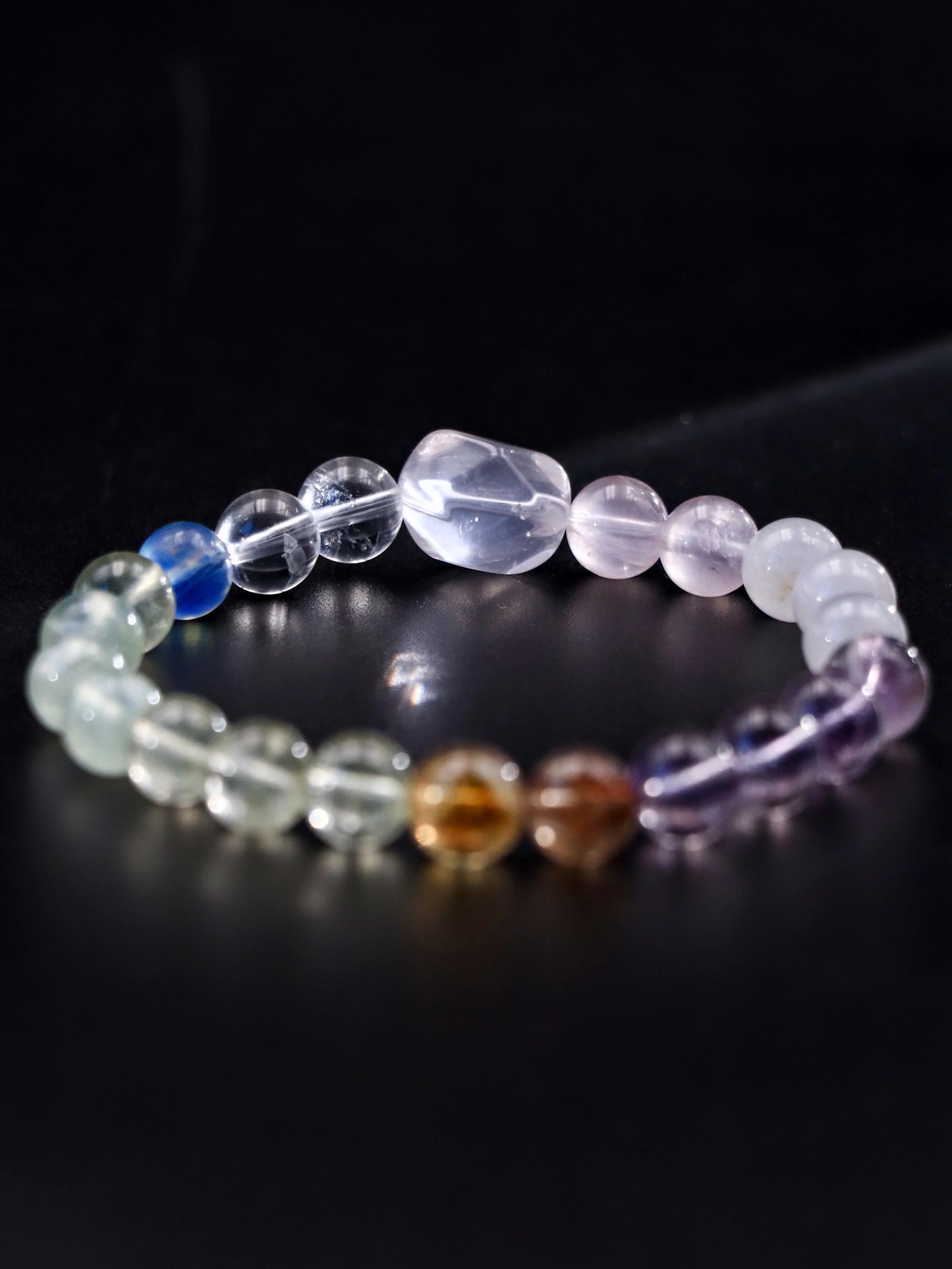 Candy Crystal Bracelet – Five Elements Energy Healing for Balance & Vitality