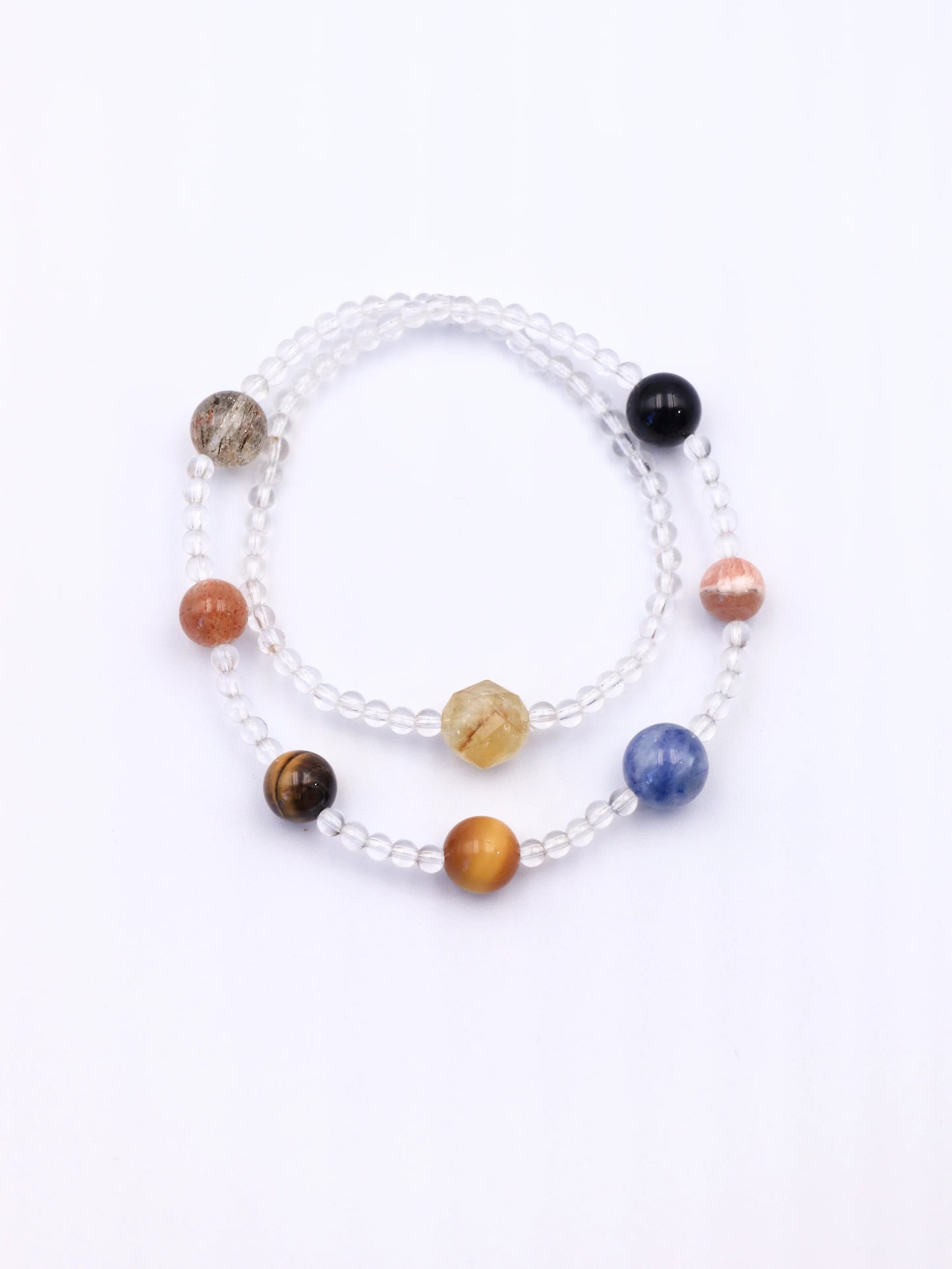 Mystic Multi-Stone Wrap Bracelet – Healing Energy for Strength & Serenity