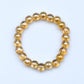 Champagne Glaze Bead Bracelet – Harmonizing Energy & Elegant Crystal Jewelry