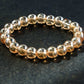 Champagne Glaze Bead Bracelet – Harmonizing Energy & Elegant Crystal Jewelry