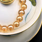 Champagne Glaze Bead Bracelet – Harmonizing Energy & Elegant Crystal Jewelry