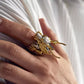 Chinese Myth Dragon Ring – Vintage Punk Style Sterling Silver Open Ring for Men