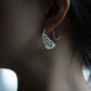 Lotus Step Earrings – Hollow Carved Chinese Style Zen Aesthetic Drop Earrings