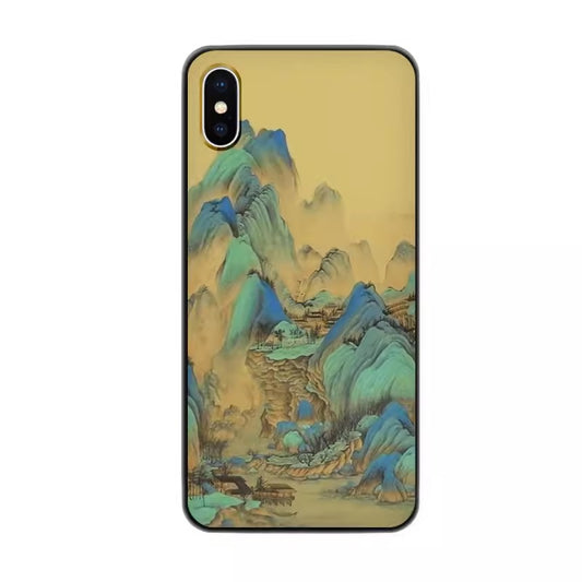 A Thousand Li Of Rivers And Mountains Apple Iphone Phone protective Case（2 Sets）