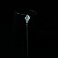 White Calla Lily Pearl Hairpin – New Chinese Style Elegant Silver-Plated Hair Stick（A Pair）