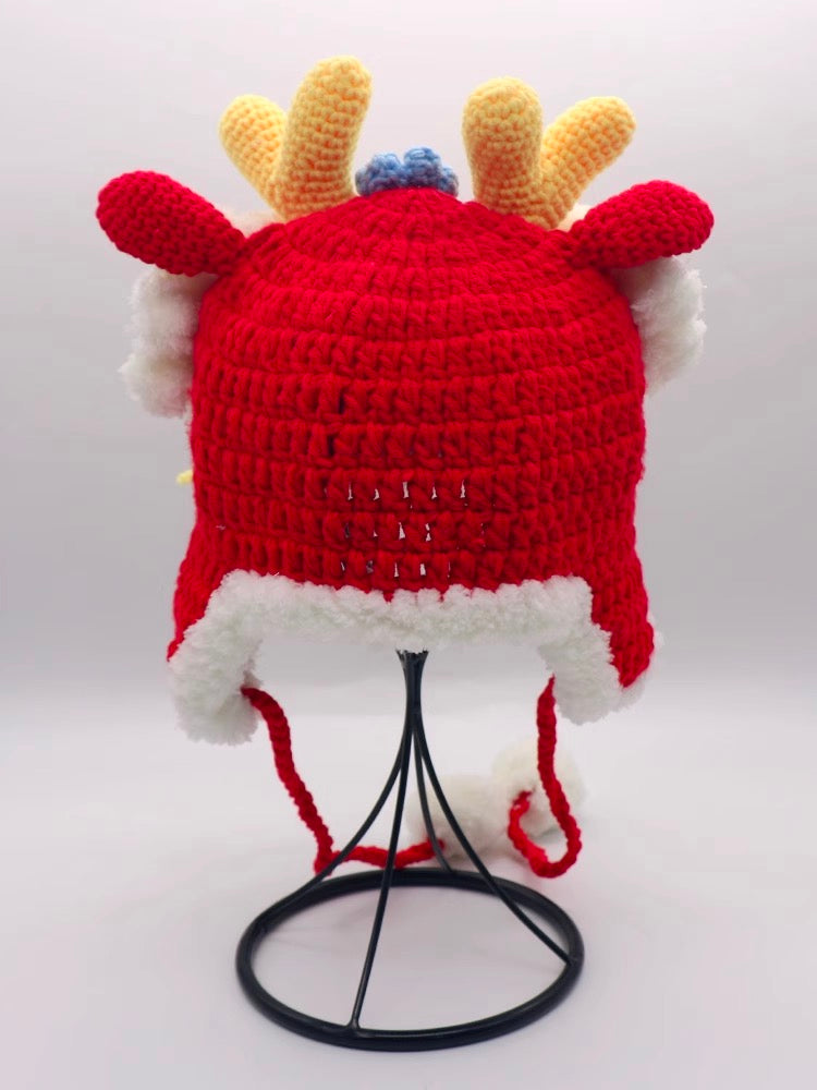 Chinese dragon Warm woolen hat