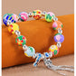 Fine Silver 999 Enamel Twelve Flower Deities Bracelet – Chinese Intangible Heritage Jewelry