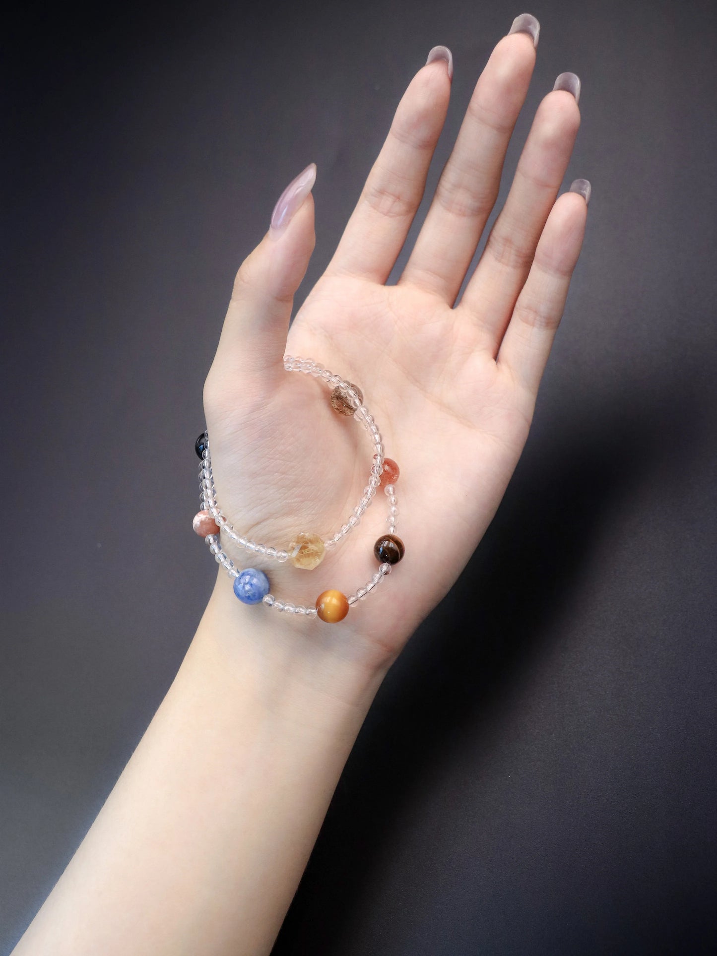 Mystic Multi-Stone Wrap Bracelet – Healing Energy for Strength & Serenity