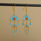 Oriental Lotus Flower Earrings – New Chinese Style Enamel Jewelry Gift for Women
