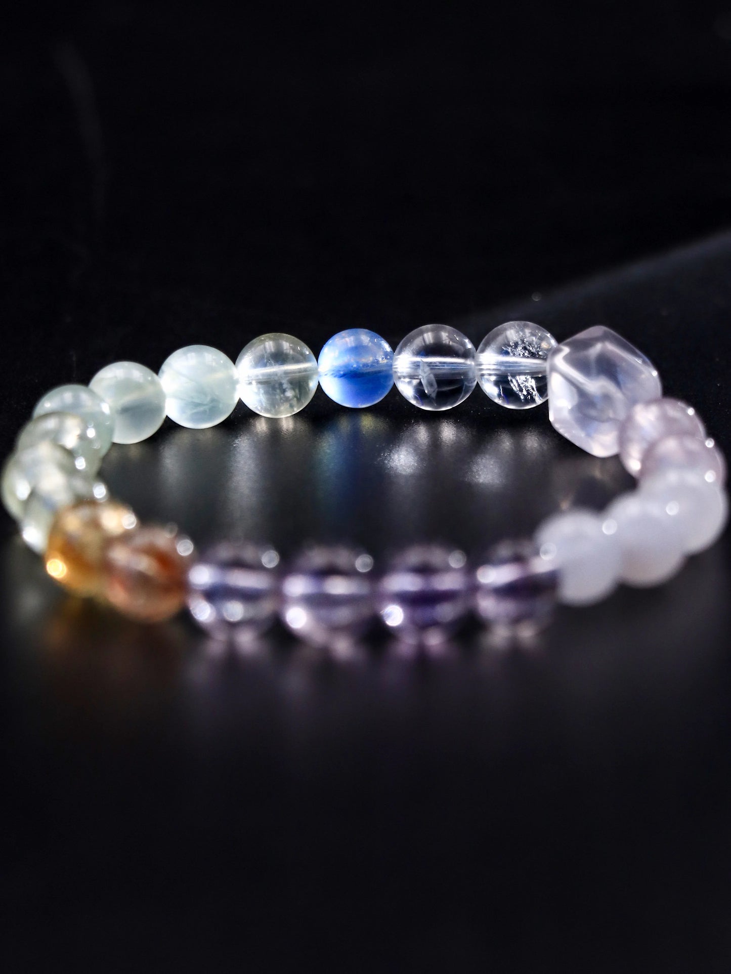 Candy Crystal Bracelet – Five Elements Energy Healing for Balance & Vitality