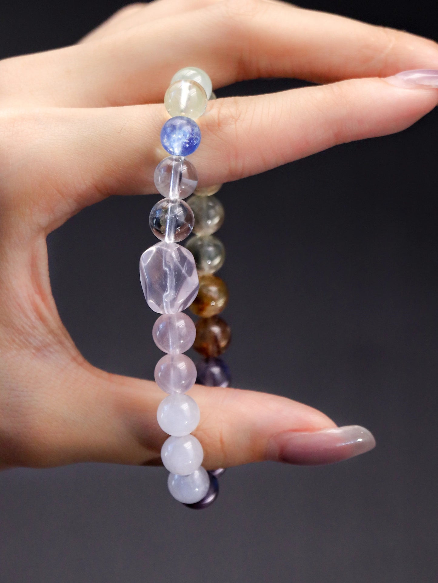 Candy Crystal Bracelet – Five Elements Energy Healing for Balance & Vitality