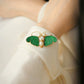 Butterfly Dance Jade Shadow Brooch – New Chinese Style Faux Jade Pearl Butterfly Pin
