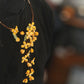 Guofeng Osmanthus Collar Necklace – Elegant Qipao Accessory