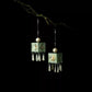 New Chinese Style Blue Lantern Drop Earrings – Hanfu & Qipao Elegant Jewelry