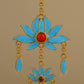 Oriental Lotus Flower Earrings – New Chinese Style Enamel Jewelry Gift for Women
