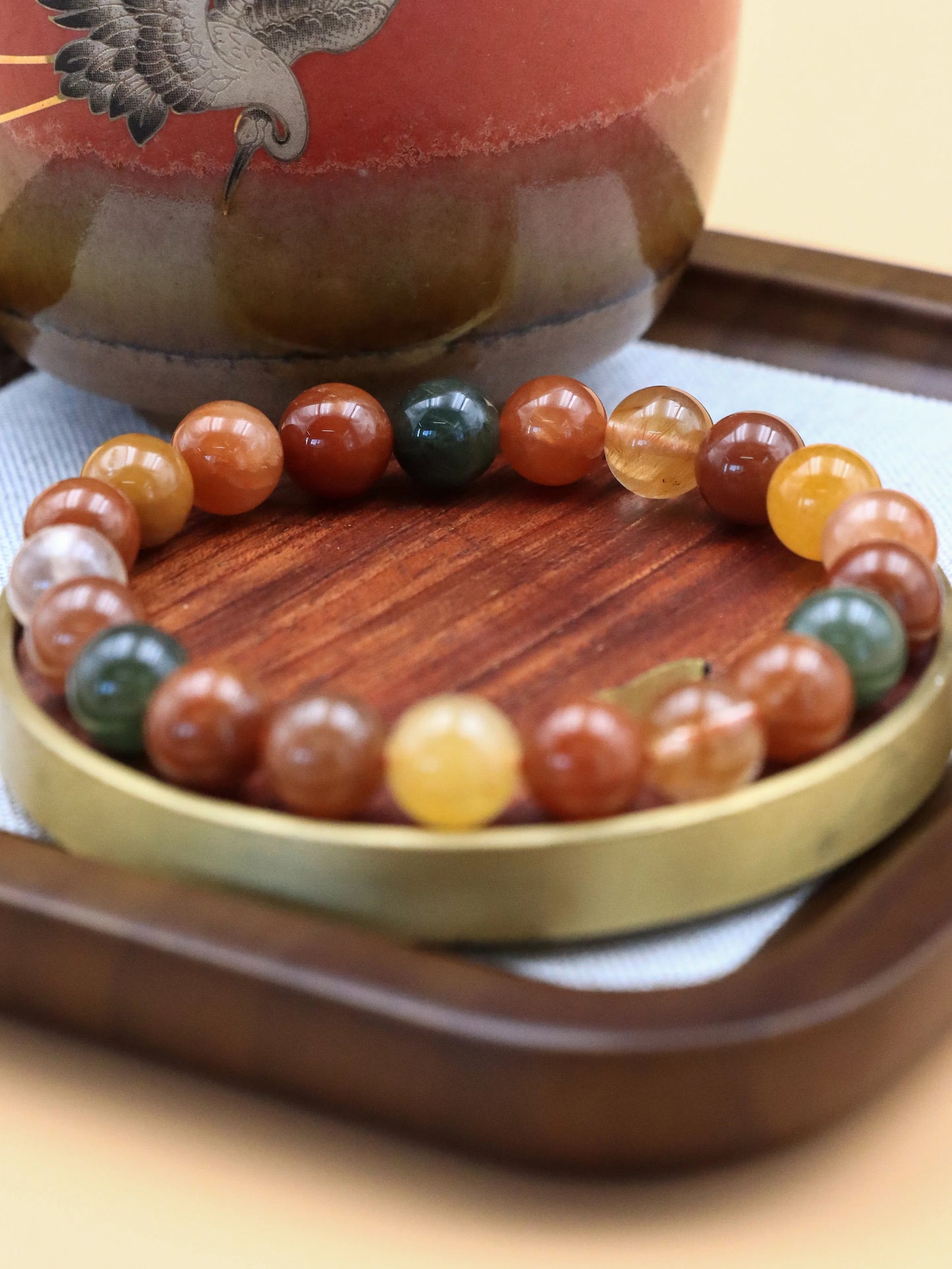 Multicolor Crystal Blessing Bracelet – Traditional Symbolism & Modern Energy Healing Jewelry