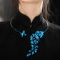 Guofeng Osmanthus Collar Necklace – Elegant Qipao Accessory