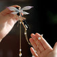 Dragonfly Long Tassel Spring Hair Clip – New Chinese Style Hanfu Hair Accessory