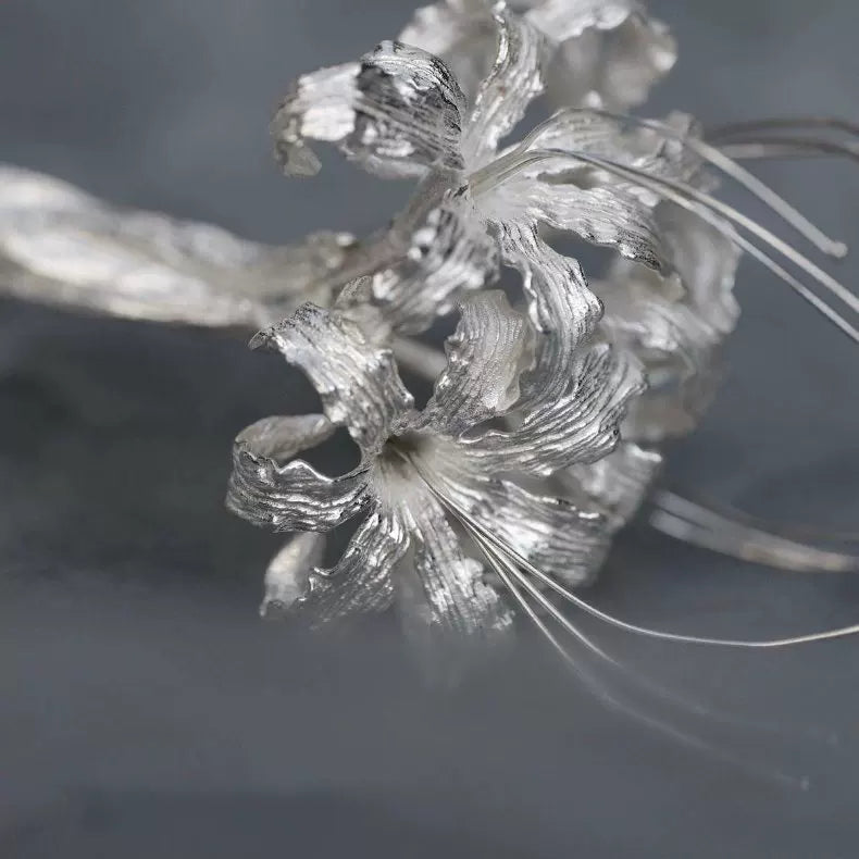 Original Handmade Lycoris Radiata Hair Stick – Elegant Oriental Floral Hairpin